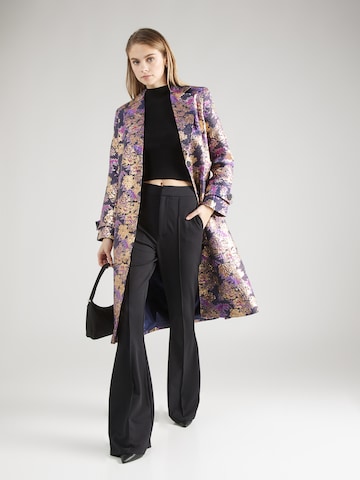 rosemunde Between-Seasons Coat in Purple