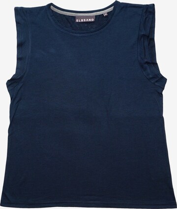 Elbsand Shirt 'Tiril' in Blauw: voorkant