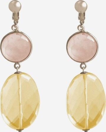 Gemshine Earrings in Yellow: front