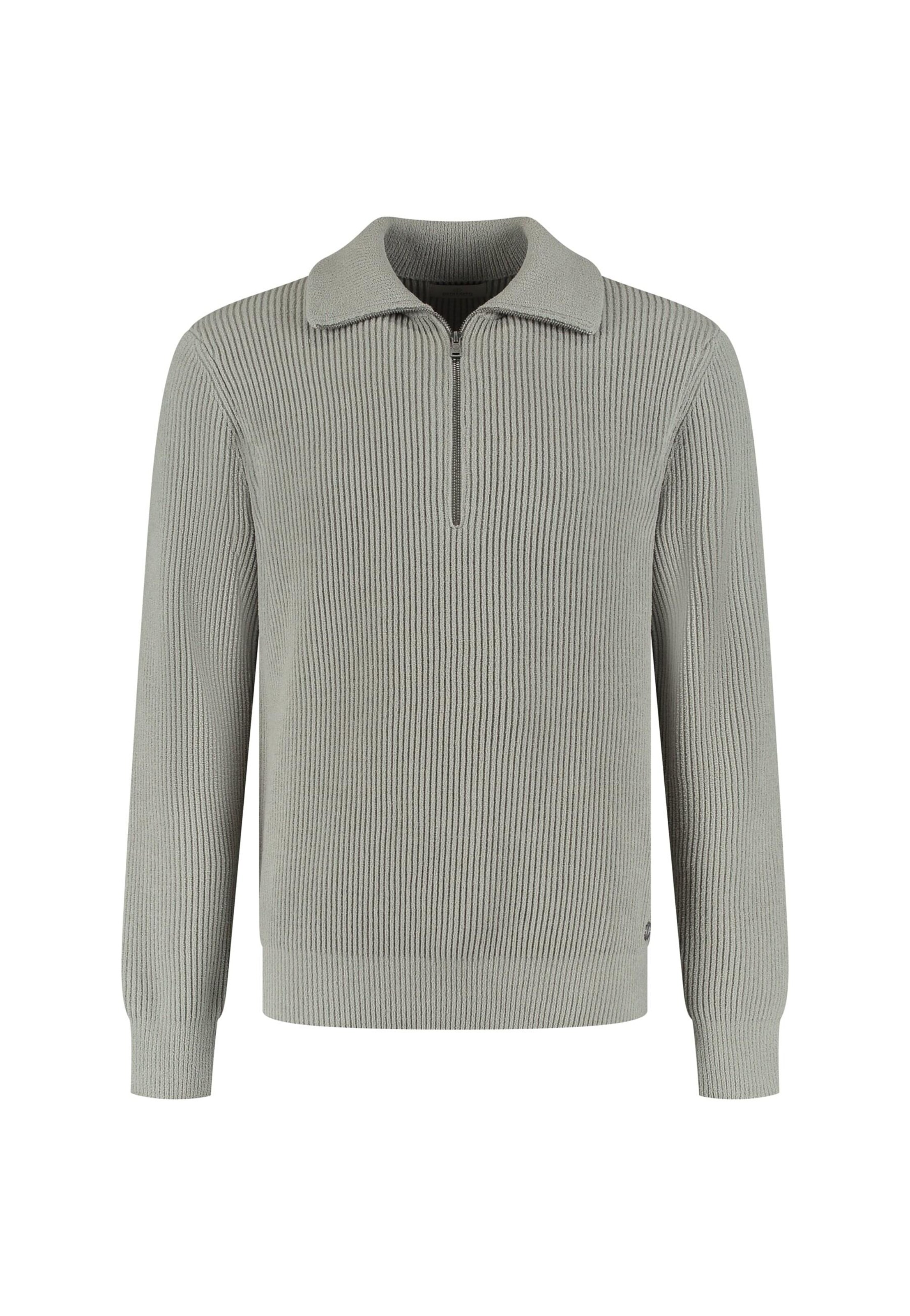 Dstrezzed Sweater 'Josiah Skipper' in Grey: front