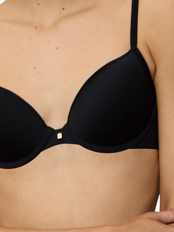 TRIUMPH T-shirt Bra 'Body Make-Up Essentials' in Black