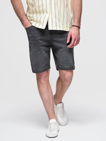 Ombre regular Jeans i grå