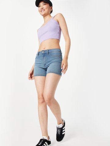 JDY Slimfit Shorts 'TULGA' in Blau