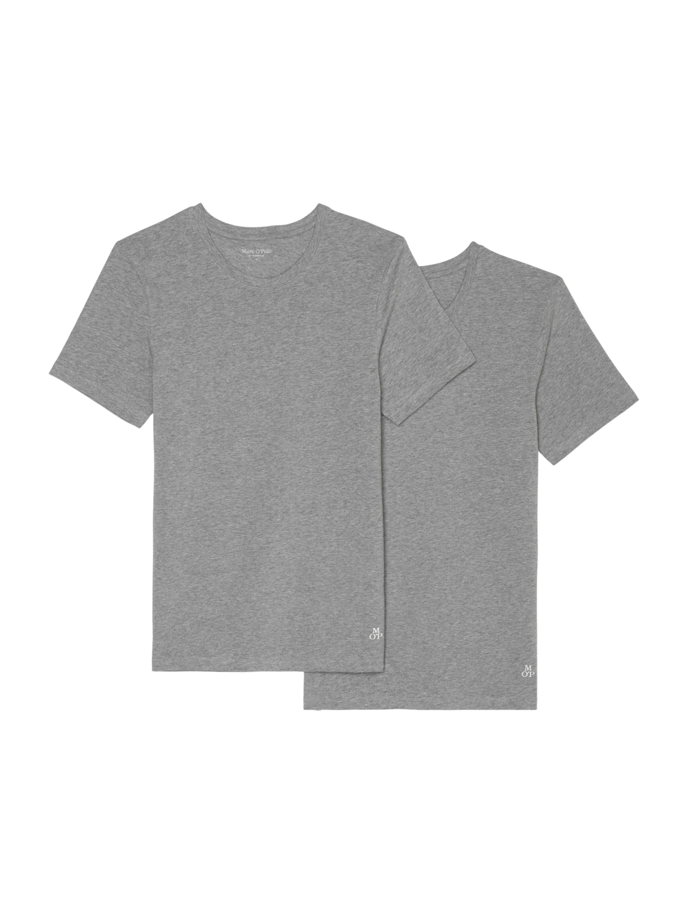 Marc O'Polo T-Shirt 'Essentials' in Grau: Vorderseite