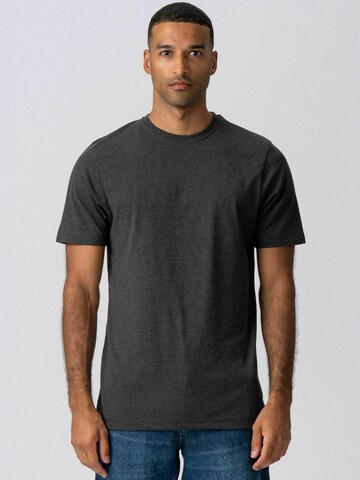 Fit confort Chemise ' Organic Basic ' TEESHOPPEN en gris : devant