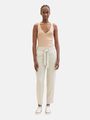 TOM TAILOR DENIM Regular Pants in Beige