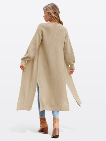 Imily Bela - Abrigo de punto en verde: atrás