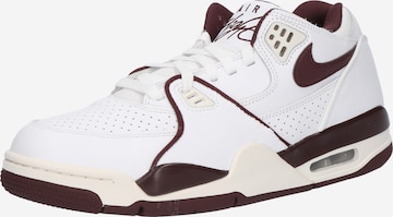 Nike Sportswear Ниски маратонки 'AIR FLIGHT 89' в бяло: отпред