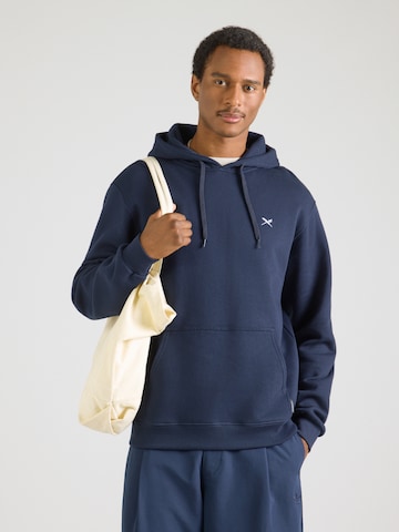 Regular fit Felpa 'Mini Flag 2' di Iriedaily in blu: frontale