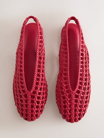 Next - Bailarina 'Forever Comfort' en rojo