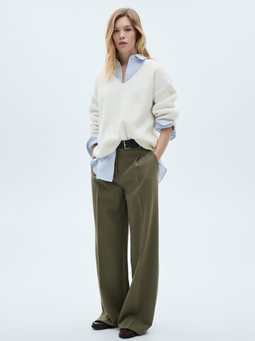 MANGO Sweater 'FETEN' in Beige