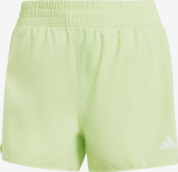 ADIDAS PERFORMANCE Sportshorts 'Own the Run' in Grün: Vorderseite