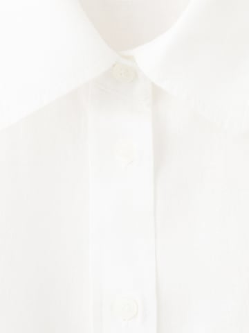 MANGO Blus 'LINO' i vit