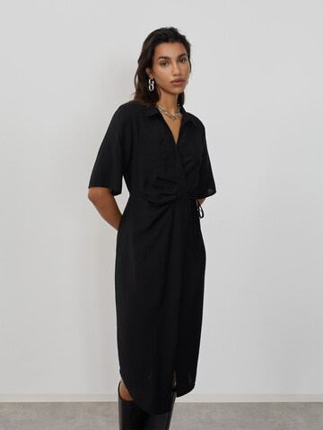 LeGer by Lena Gercke Kleid 'Cleo' in Schwarz: Vorderseite