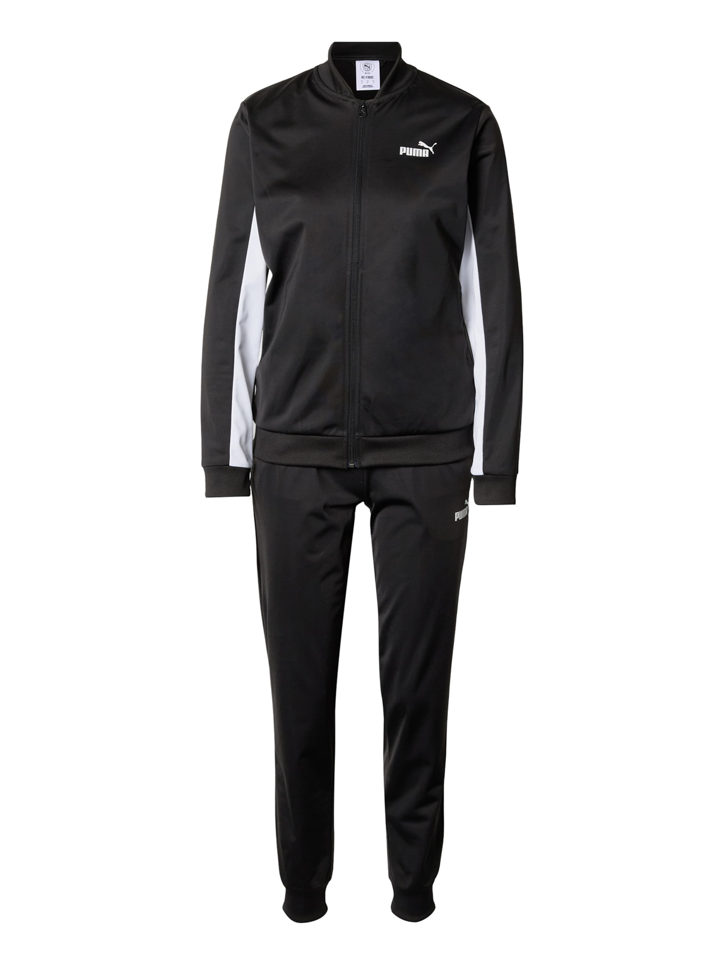 PUMA Tracksuit in Black: front