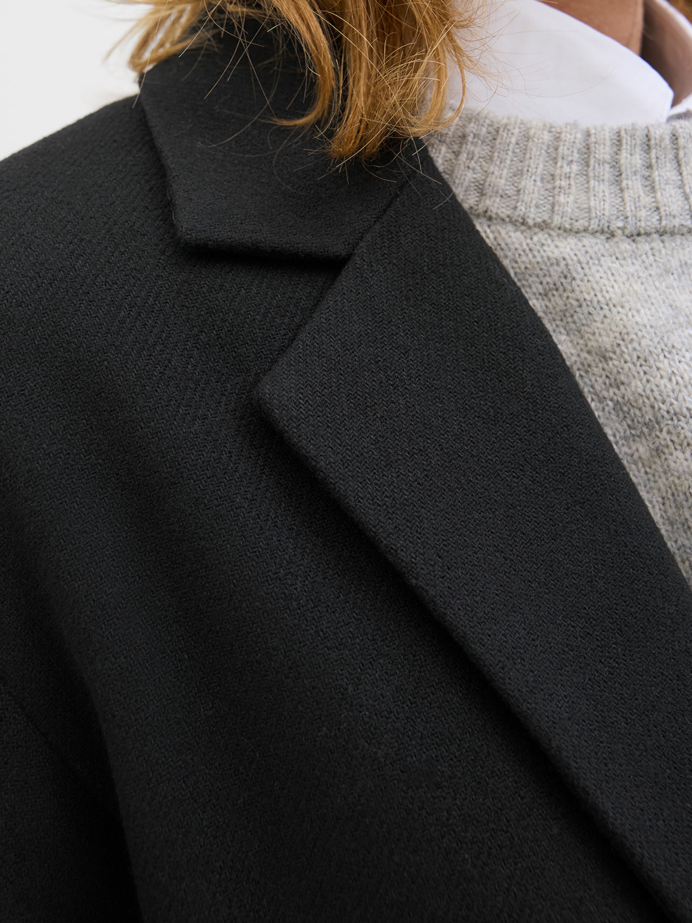 JACK & JONES Between-Seasons Coat 'JJEHARRIS' in Black | ABOUT YOU