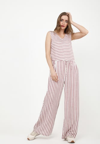 Madam-T Overall in Rot: front