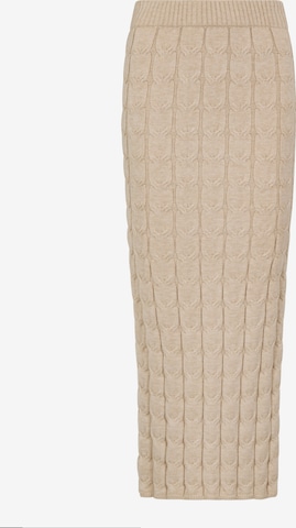 Jupe ' ' Apricot en beige : devant