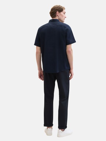 TOM TAILOR Regular Fit Hemd in Blau