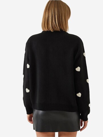 Pull-over 'Pullover' Bianco Lucci en noir