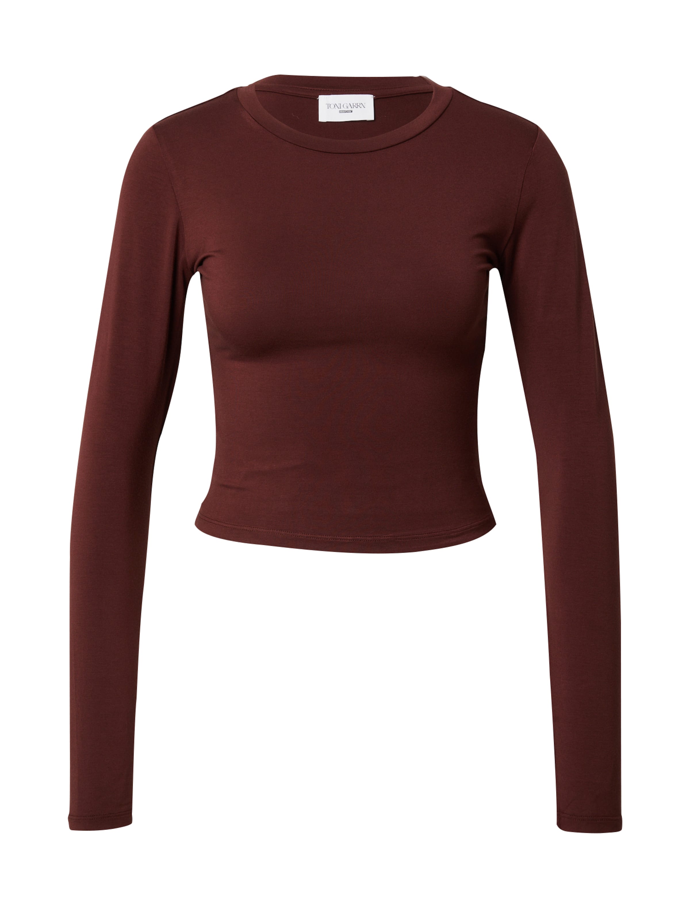 ABOUT YOU x Toni Garrn Shirt &#x27;Maggie&#x27; in de kleur Karmijnrood, Productweergave