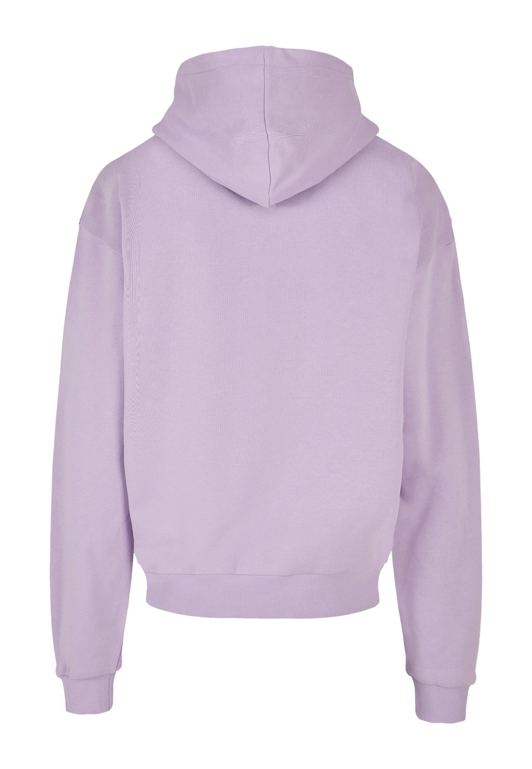 Merchcode Sweatshirt 'Halloween - Cat' in Lila