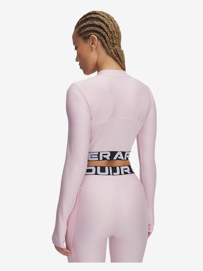 UNDER ARMOUR Performance Shirt 'Heat Gear' in Pink / Black / White, Item view
