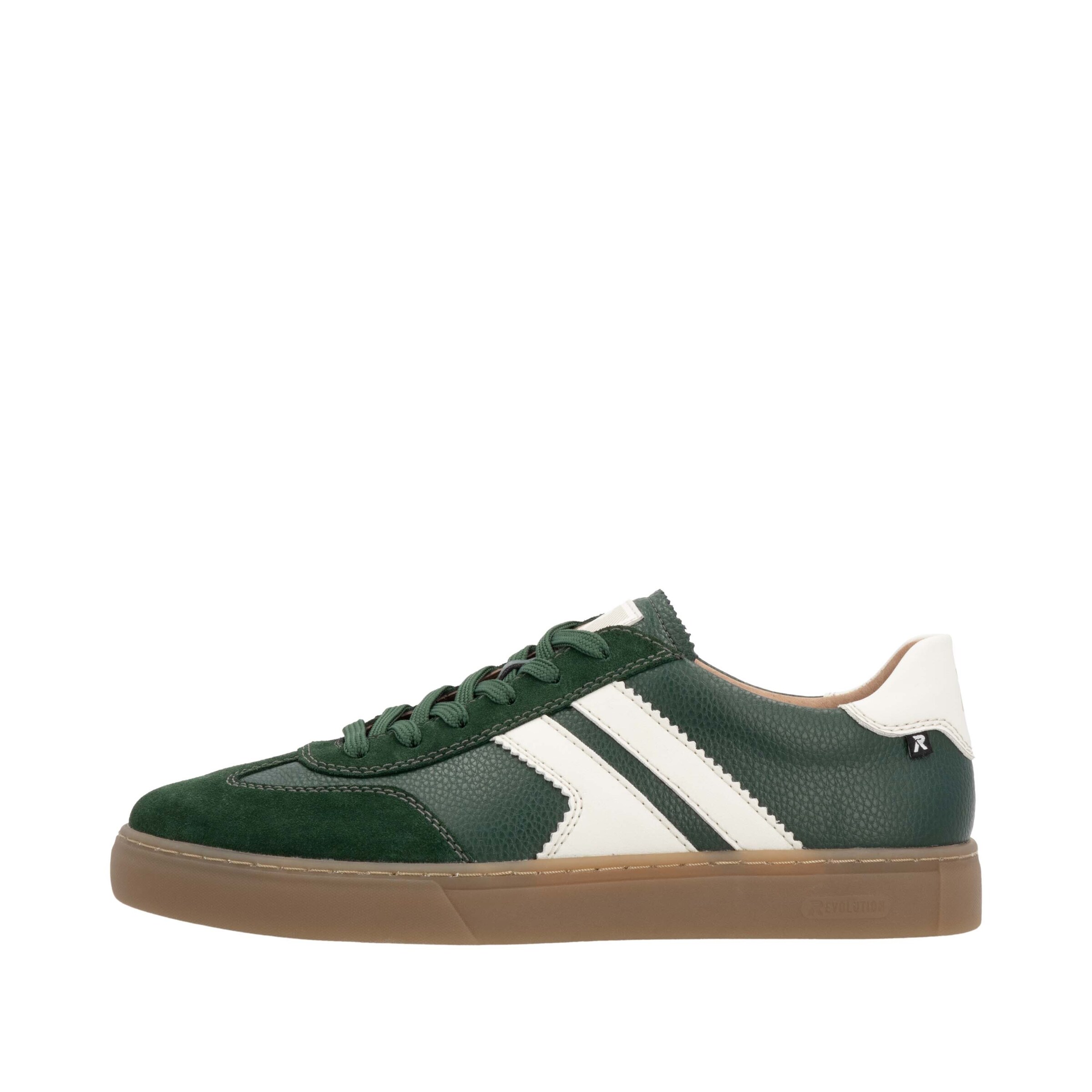 Sneaker bassa 'U0707' di Rieker Sport in verde