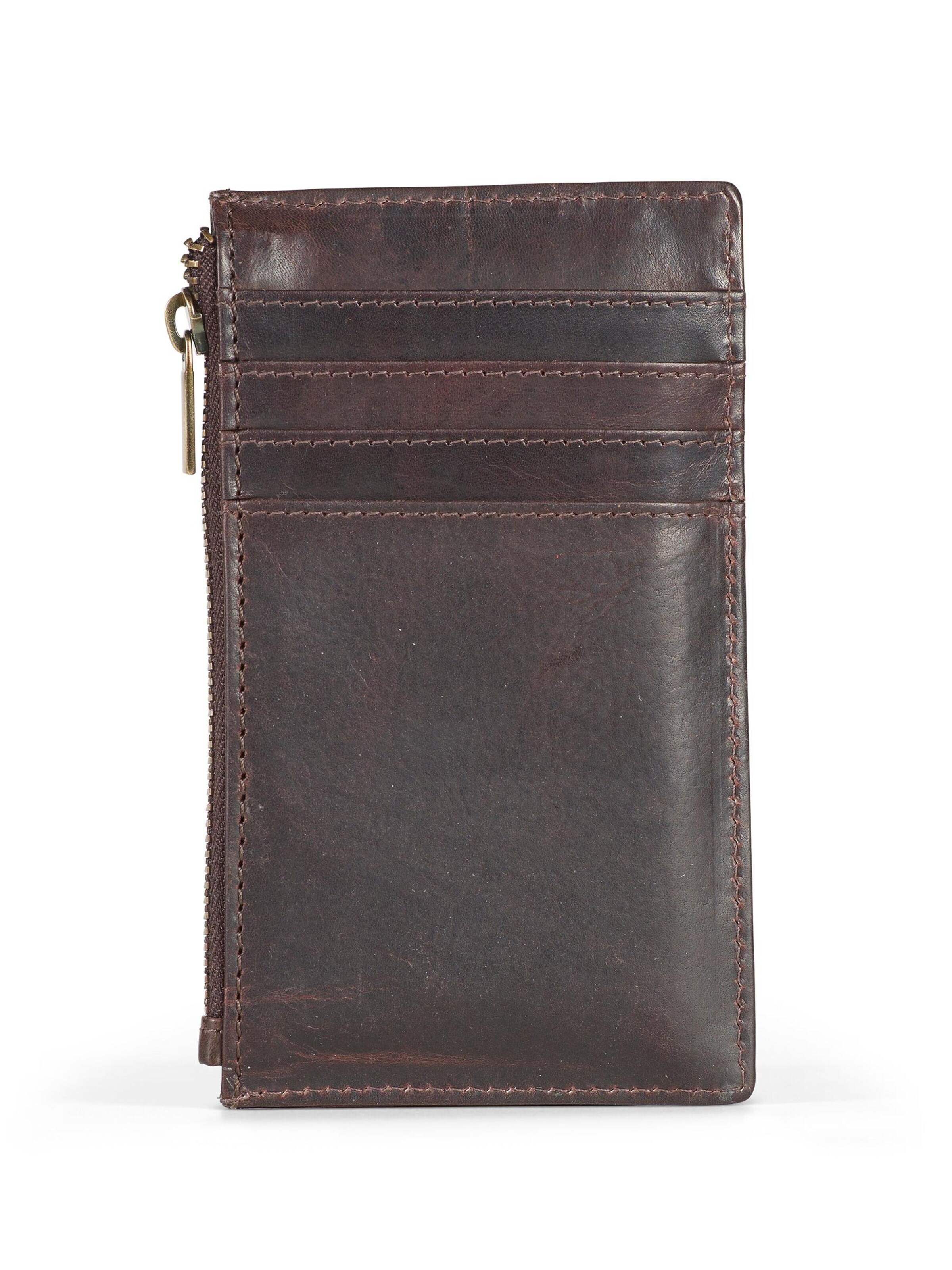 Porte-monnaies 'Cardwallet Alvin Dark Brown' Howard London en marron