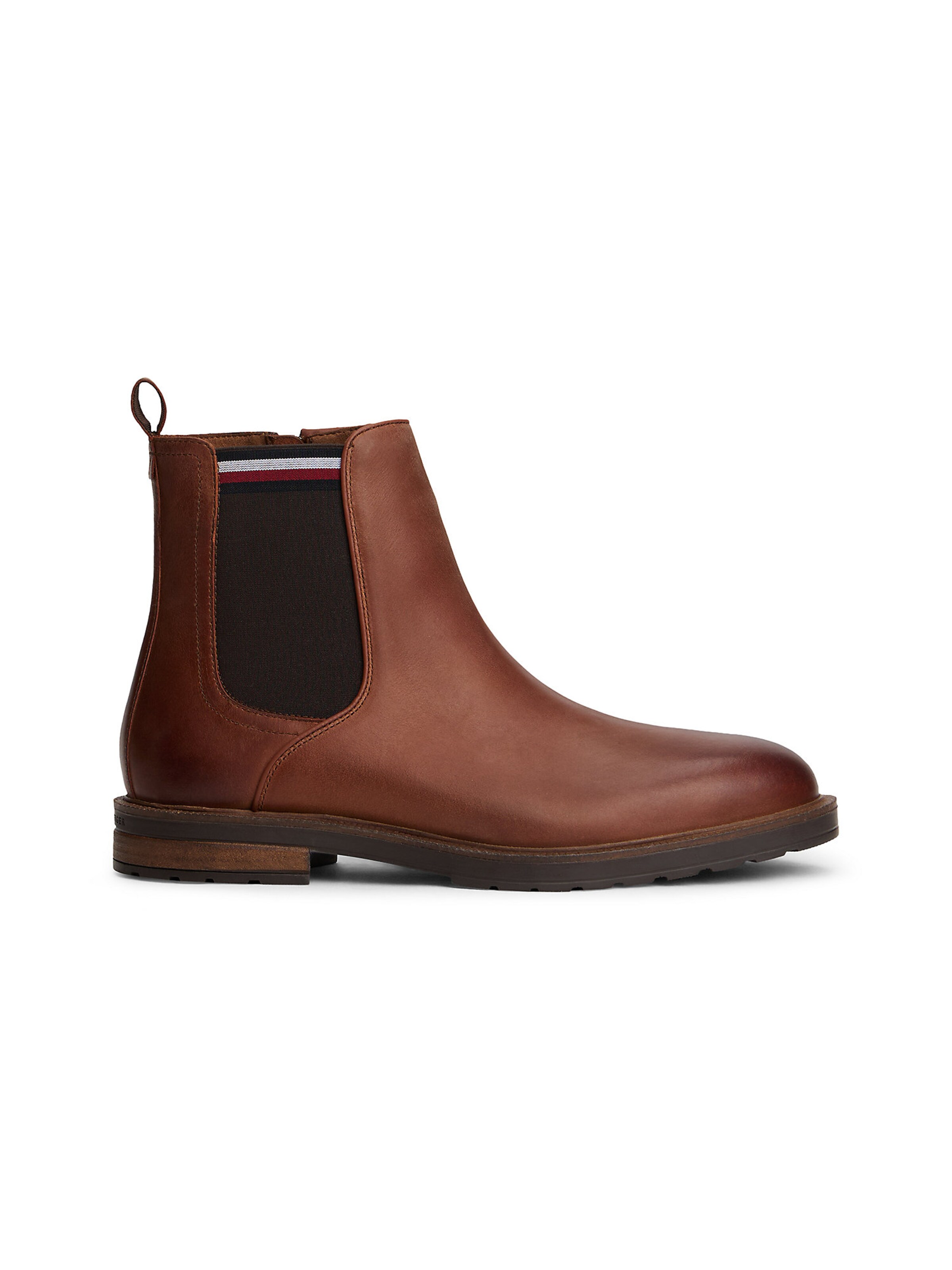 TOMMY HILFIGER Chelsea boots in Brown