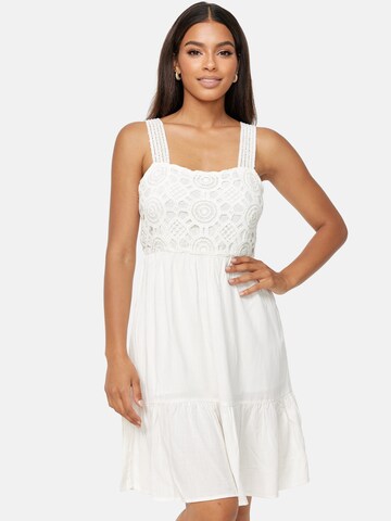 Orsay Summer Dress 'Vermin' in White: front