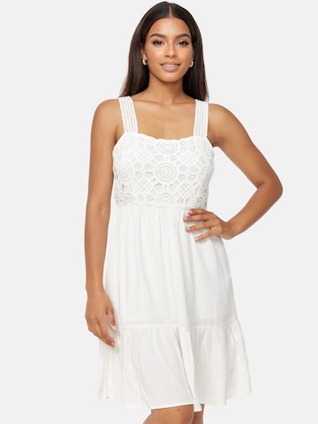 Orsay - Vestido de verão 'Vermin' em branco: frente