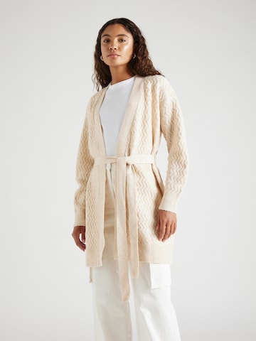 Cardigan 'Daniela' ABOUT YOU en beige : devant