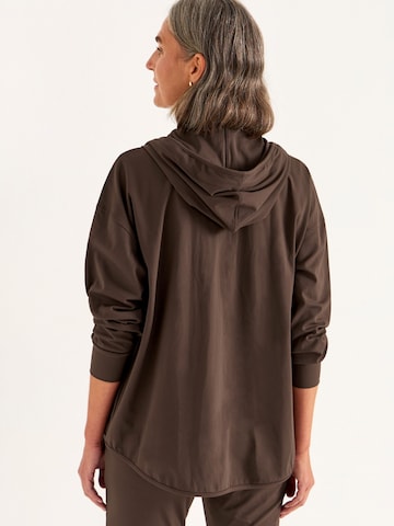 Cellbes of Sweden Vielseitige Jacke mit Kapuze in Braun