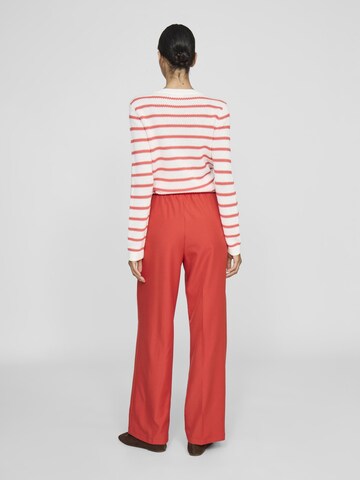 Regular Pantalon VILA en rouge
