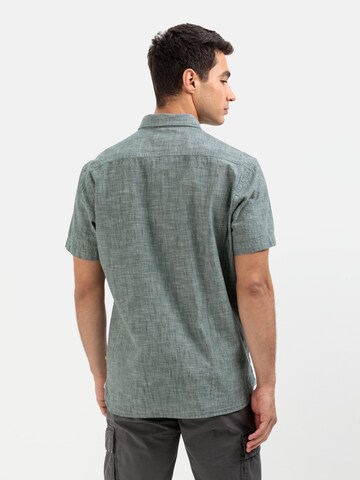 CAMEL ACTIVE Regular fit Button Up Shirt in Green