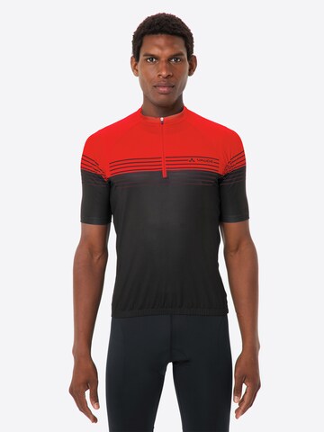VAUDE Jersey 'Posta' in Black: front