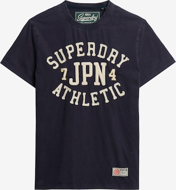 Superdry Shirt in Blauw: voorkant