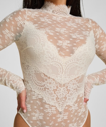 Hunkemöller Body 'Jude' in Wit