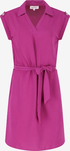 LolaLiza Платье-рубашка в Ярко-розовый: спереди