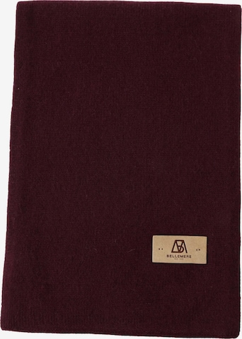 BELLEMERE NEW YORK Scarf 'Schal aus reinem Kaschmir' in Red: front