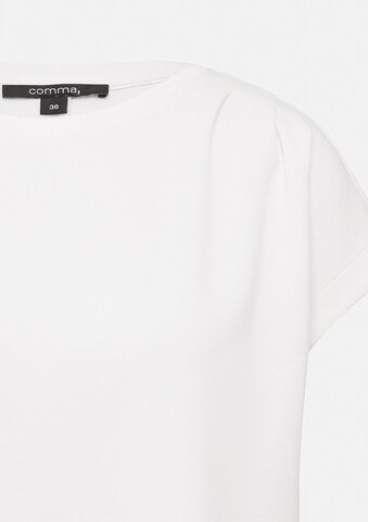 COMMA Shirt in Weiß