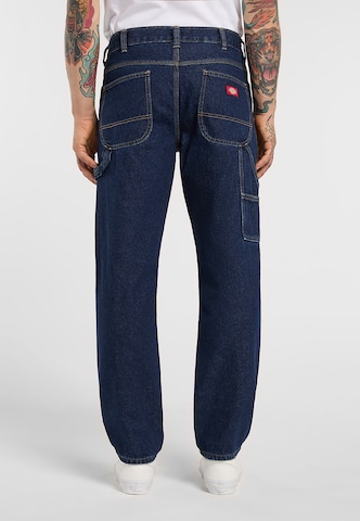 DICKIES Tapered Jeans in Blauw