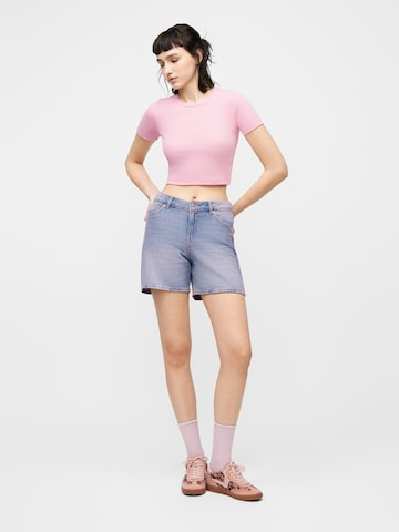 JJXX Majica 'JXFLORIE' | rjava barva