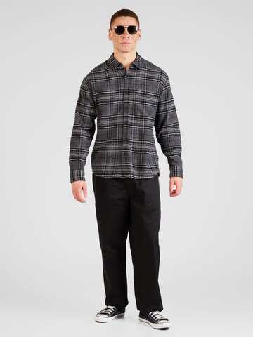 Abercrombie & Fitch Regular Fit Hemd in Grau