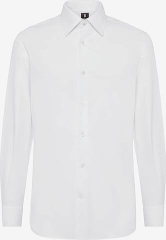 Boggi Milano - Camisa en blanco: frente