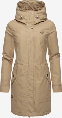 Manteau d’hiver 'Jannisa' Ragwear en gris : devant