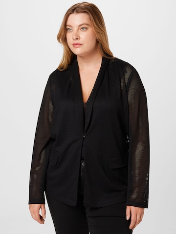 Blazer 'OSTUNI' Persona by Marina Rinaldi en noir : devant