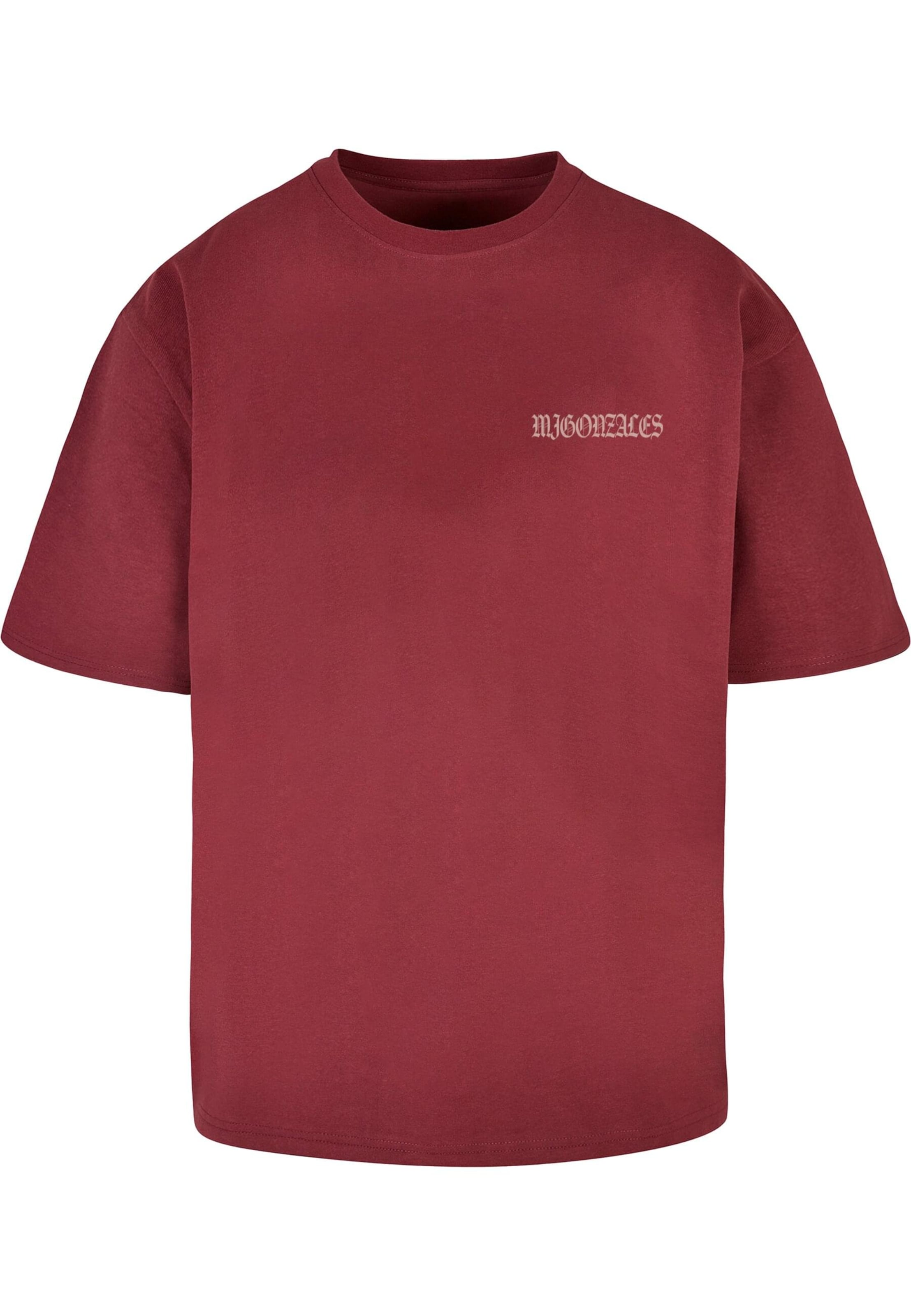 MJ Gonzales Tričko 'Western Bones' – červená: přední strana