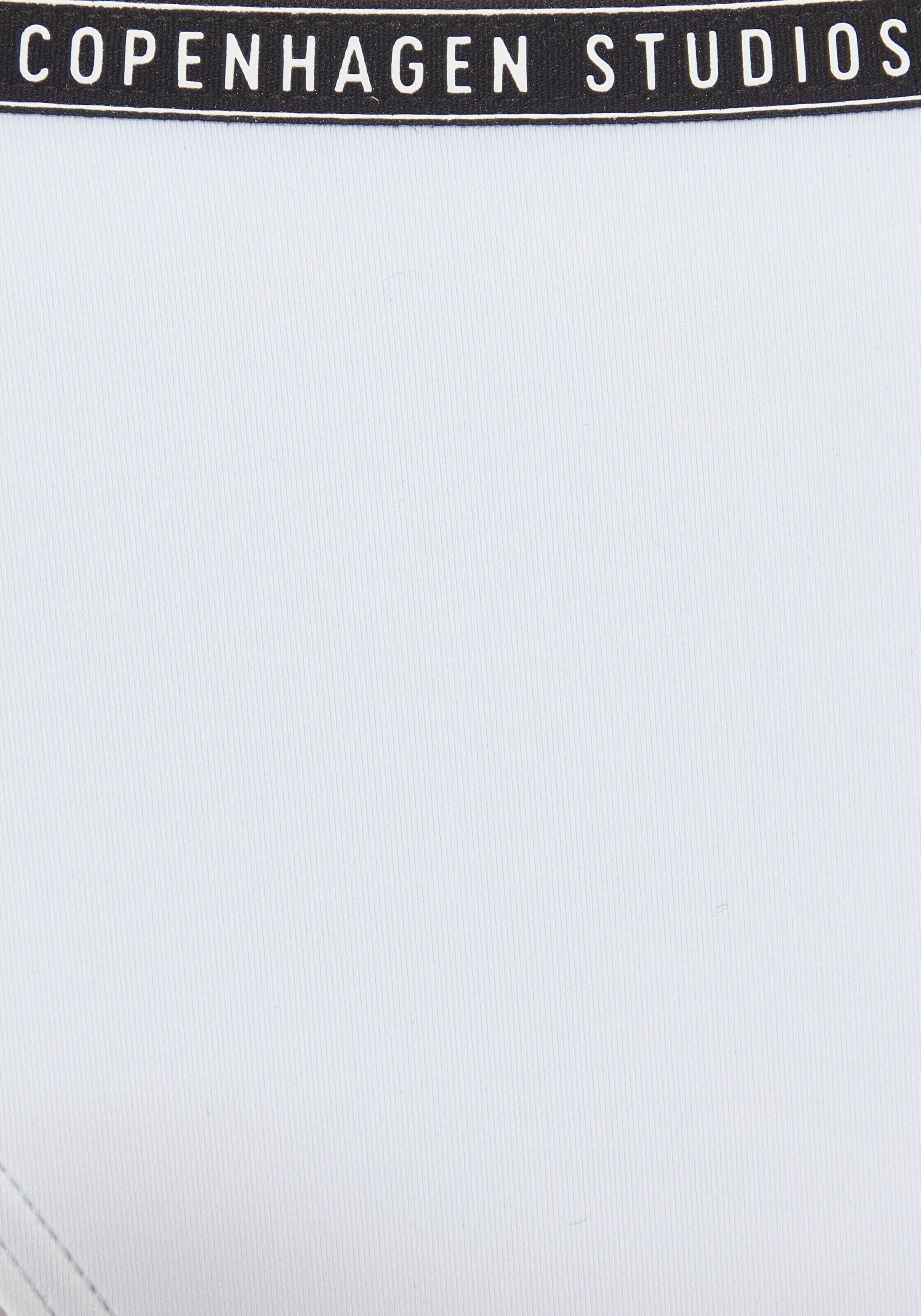 Copenhagen Studios Долнище на бански тип бикини в бяло